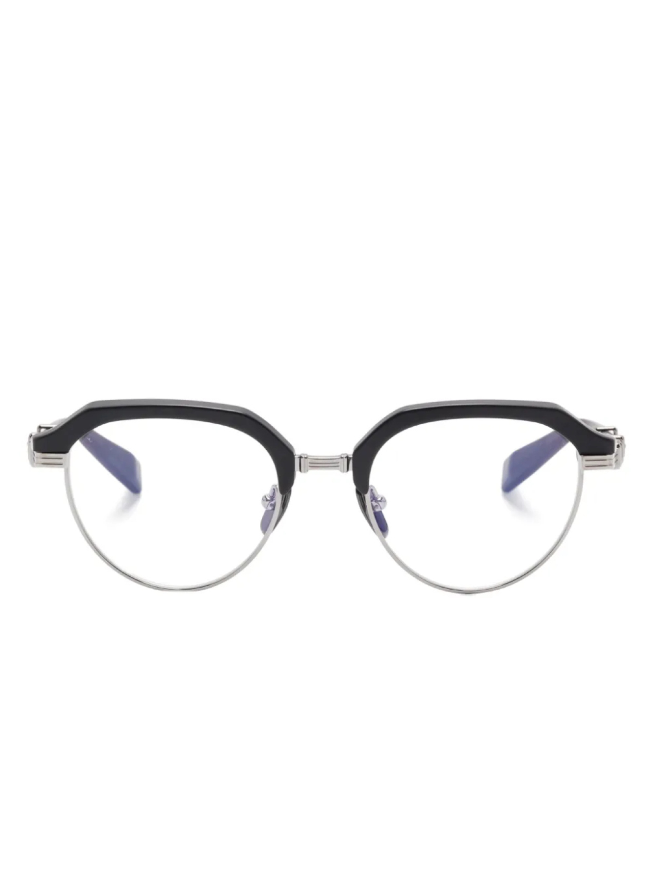 

Очки в овальной оправе Balmain Eyewear, черный