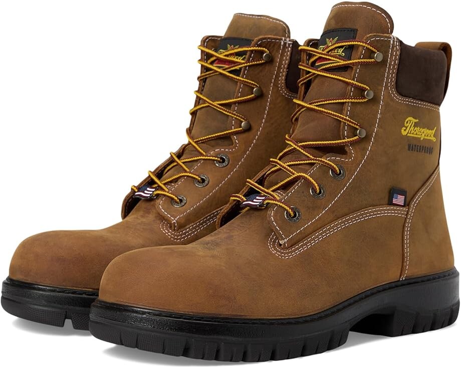 

Ботинки Thorogood Genesis Series American Heritage Brule 6" Waterproof Safety Toe, цвет Crazy Horse