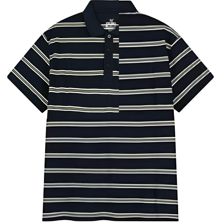 

361° Поло для мужчин, темно-синий, с воротником, умеренно прямой крой