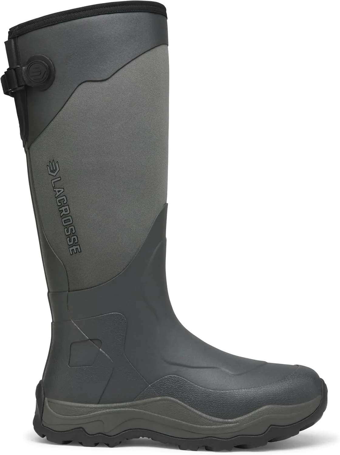 

Мужские утепленные охотничьи и рабочие ботинки LaCrosse Men’s Alpha Agility 17” - натуральный резиновый корпус с подошвой Traction Agility и стелькой EVA Name ‎LaCrosse, серый