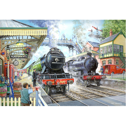 

Пазлы Train Now Standing 1000 Piece Puzzle