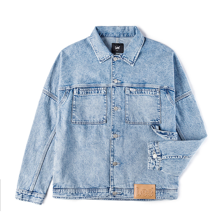 

Lee Джинсовая куртка мужская светло-голубая, Light Blue