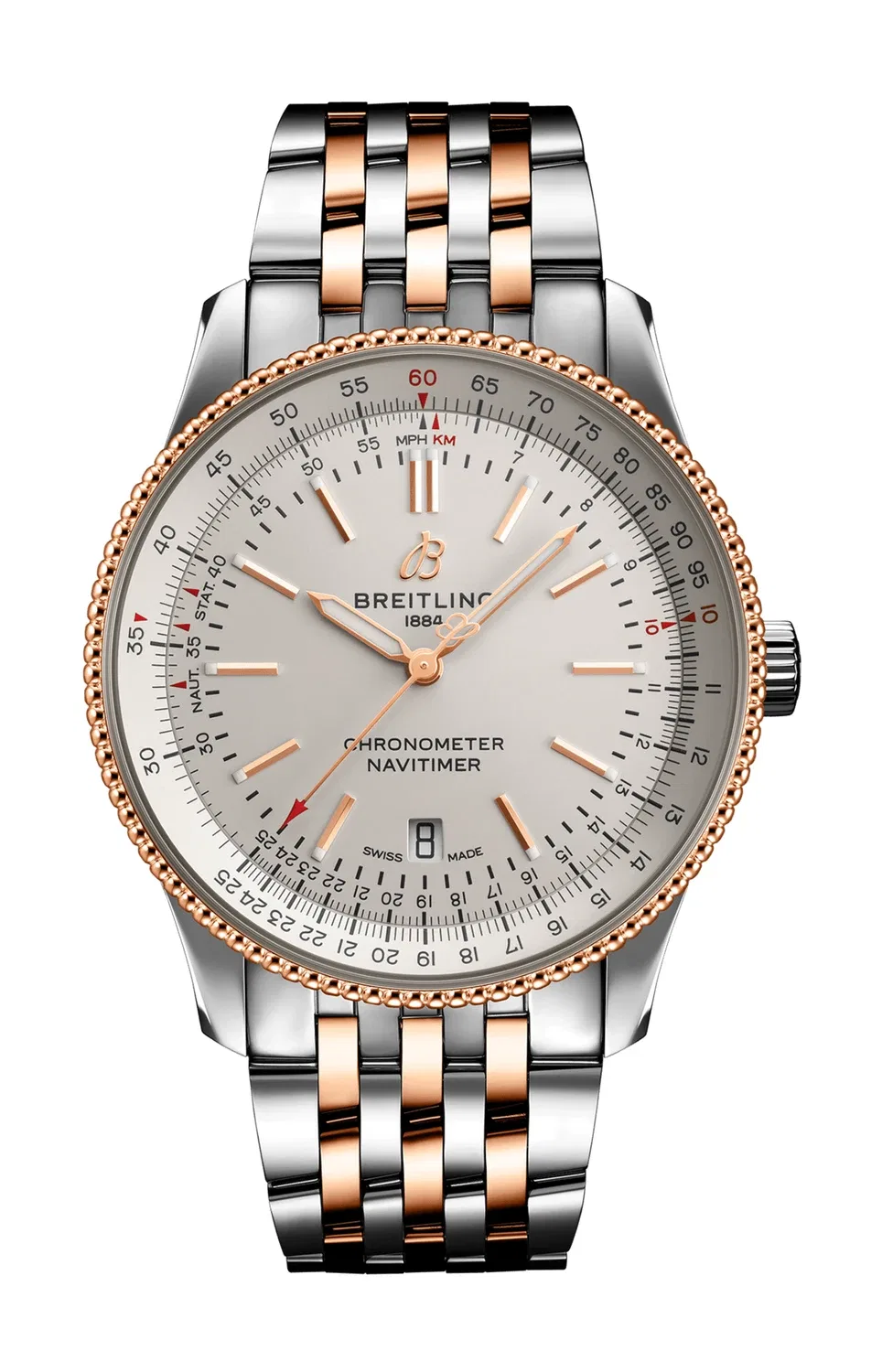 NAVITIMER AUTOMATIC 41 - U17326211G1U1 BREITLING, серебряный
