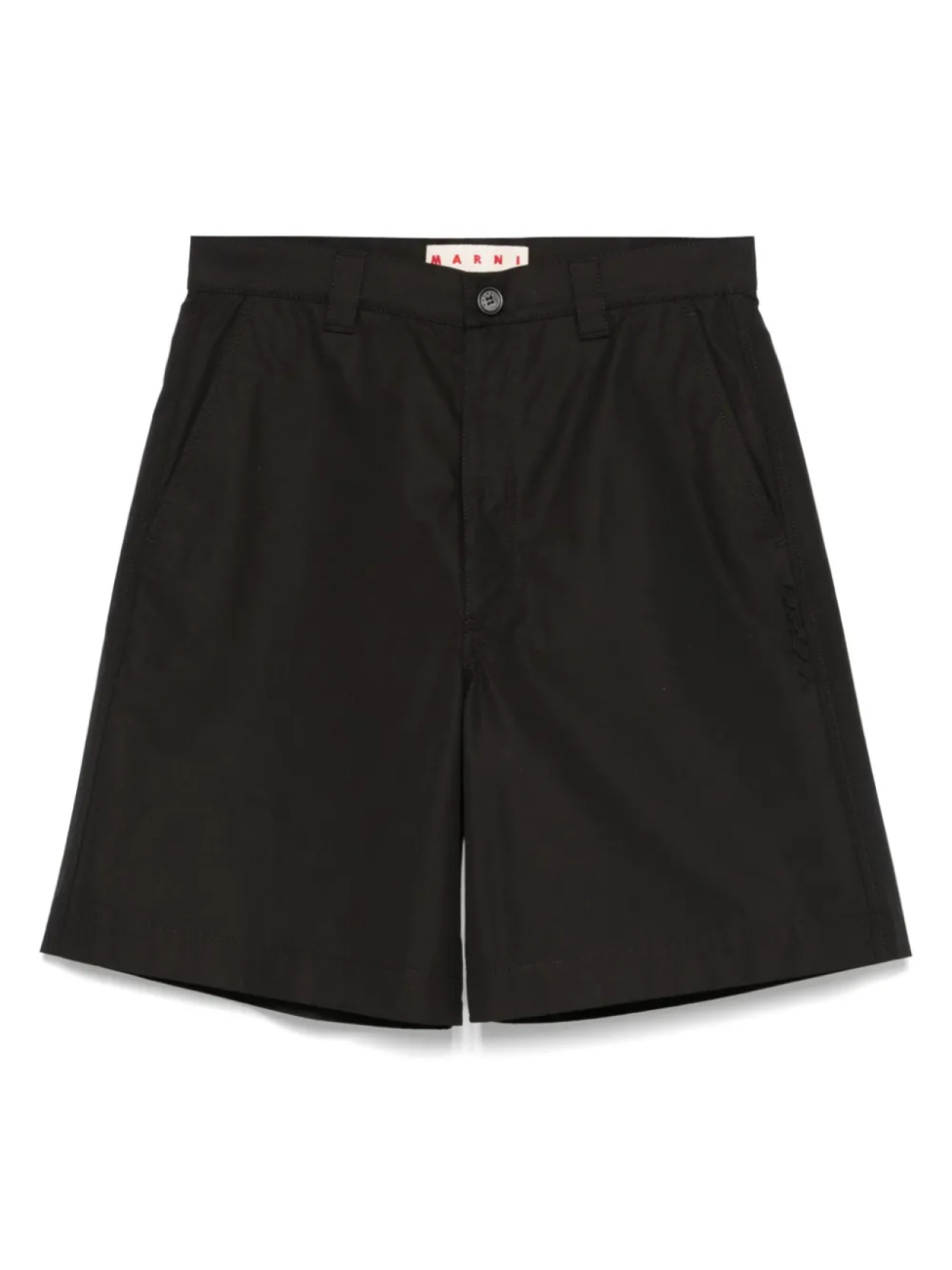 

Хлопковые шорты Marni, черный
