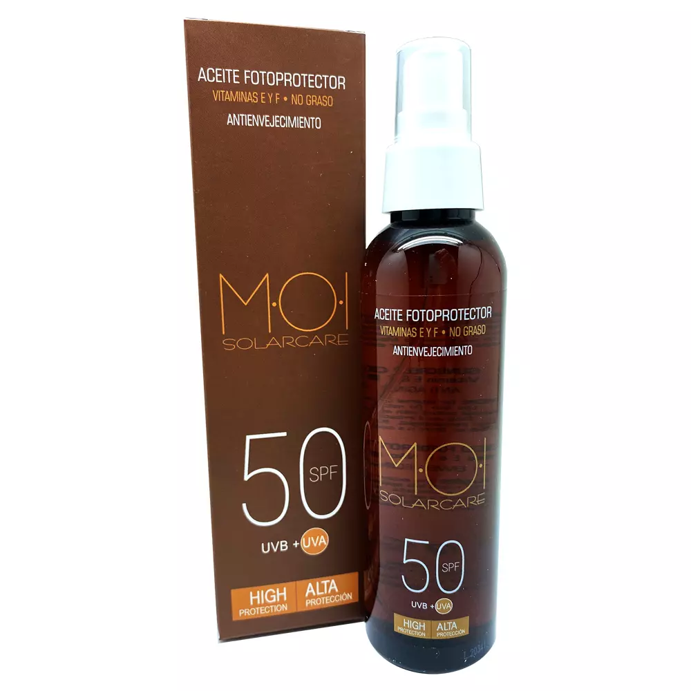 

Солнцезащитный крем Aceite Fotoprotector Antienvejecimiento Moi, 150 мл