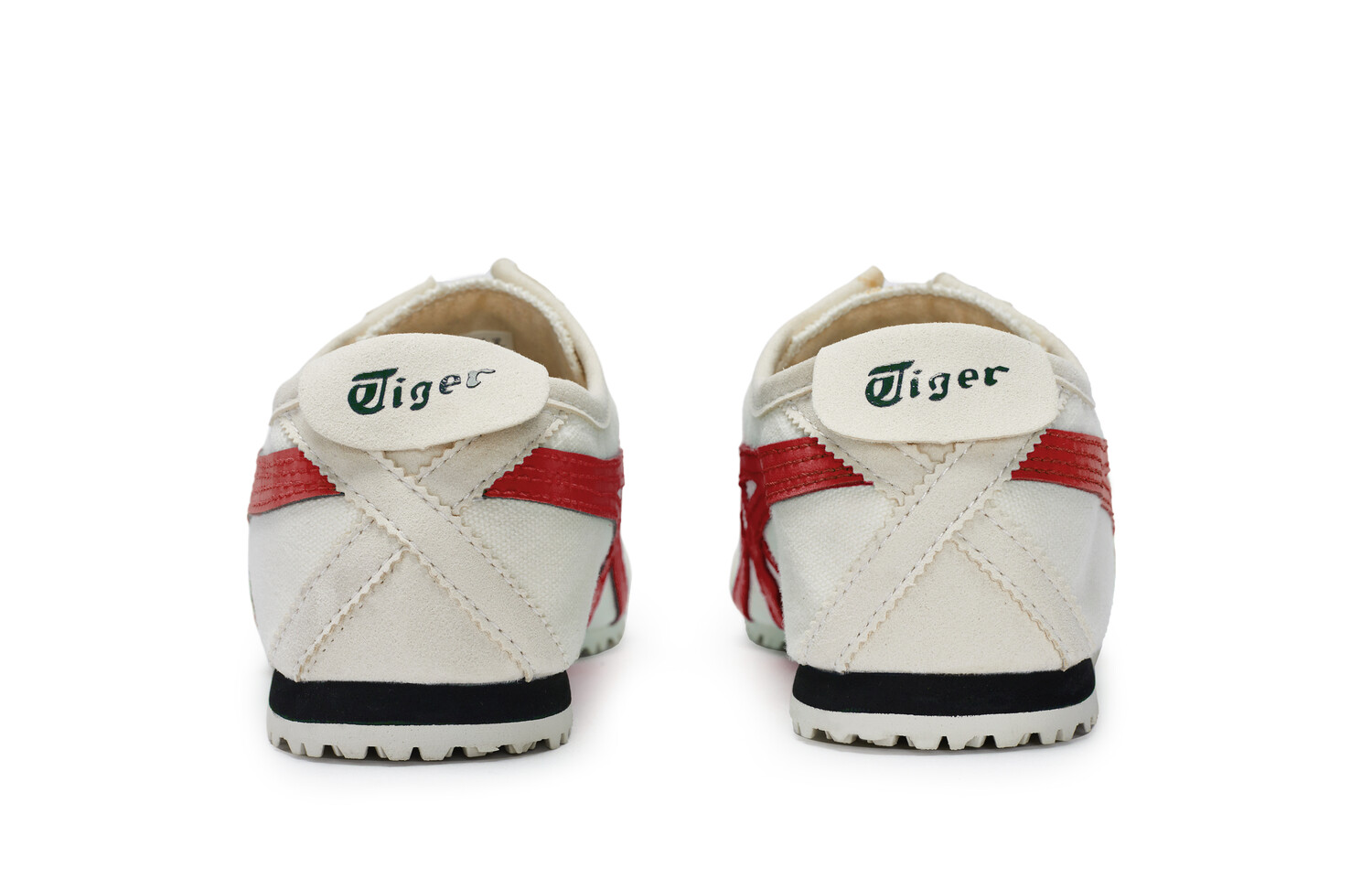 Кроссовки Onitsuka Tiger MEXICO 66 Lifestyle Shoes Unisex Low-top Marfil-red, красный — фото 3