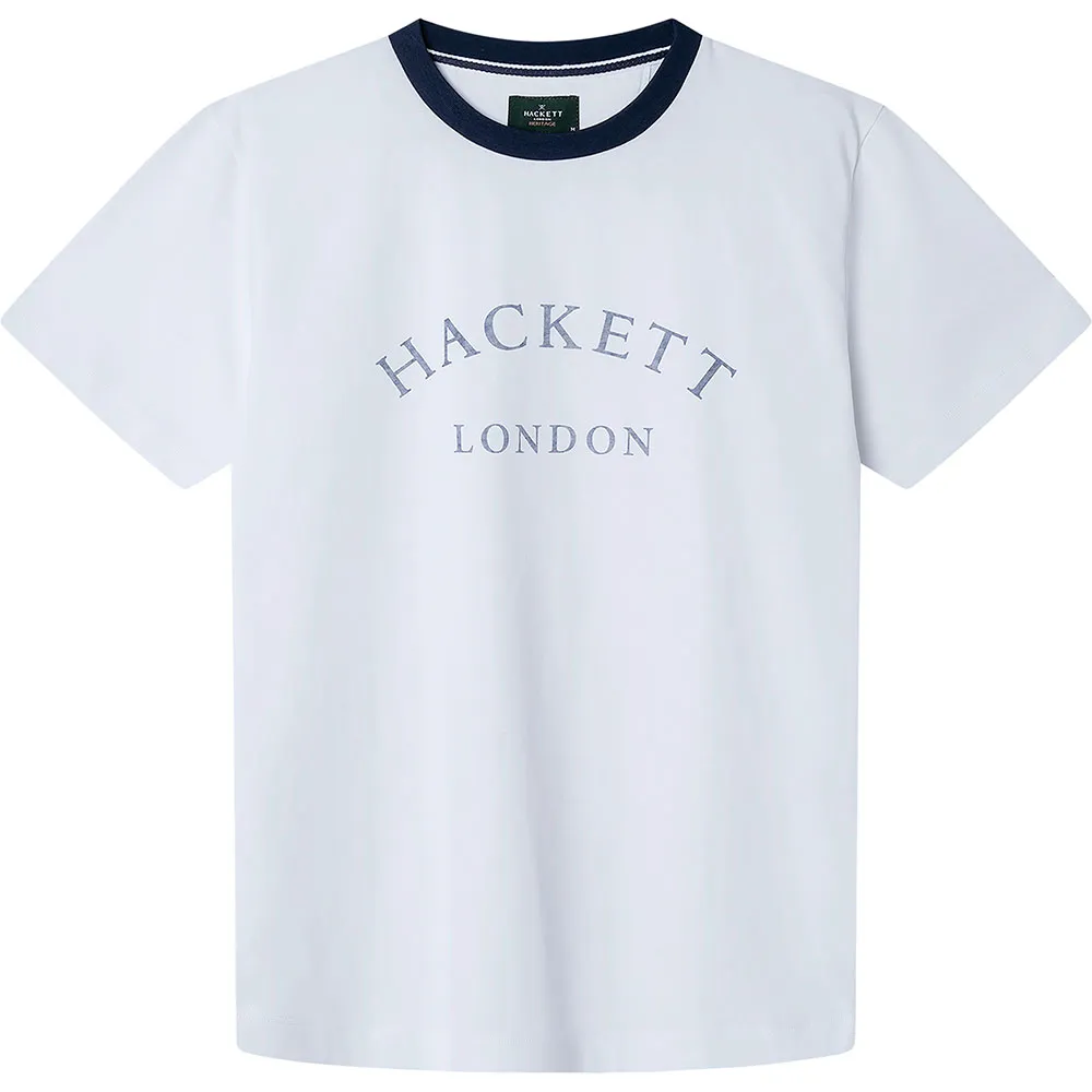 

Футболка с коротким рукавом Hackett Heritage Ess, белый