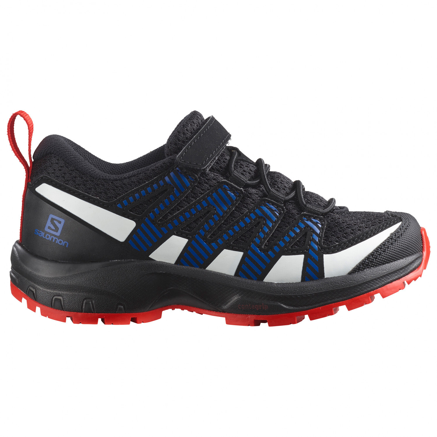 

Мультиспортивная обувь Salomon Kid's Xa Pro V8, цвет Black/Lapis Blue/Fiery Red