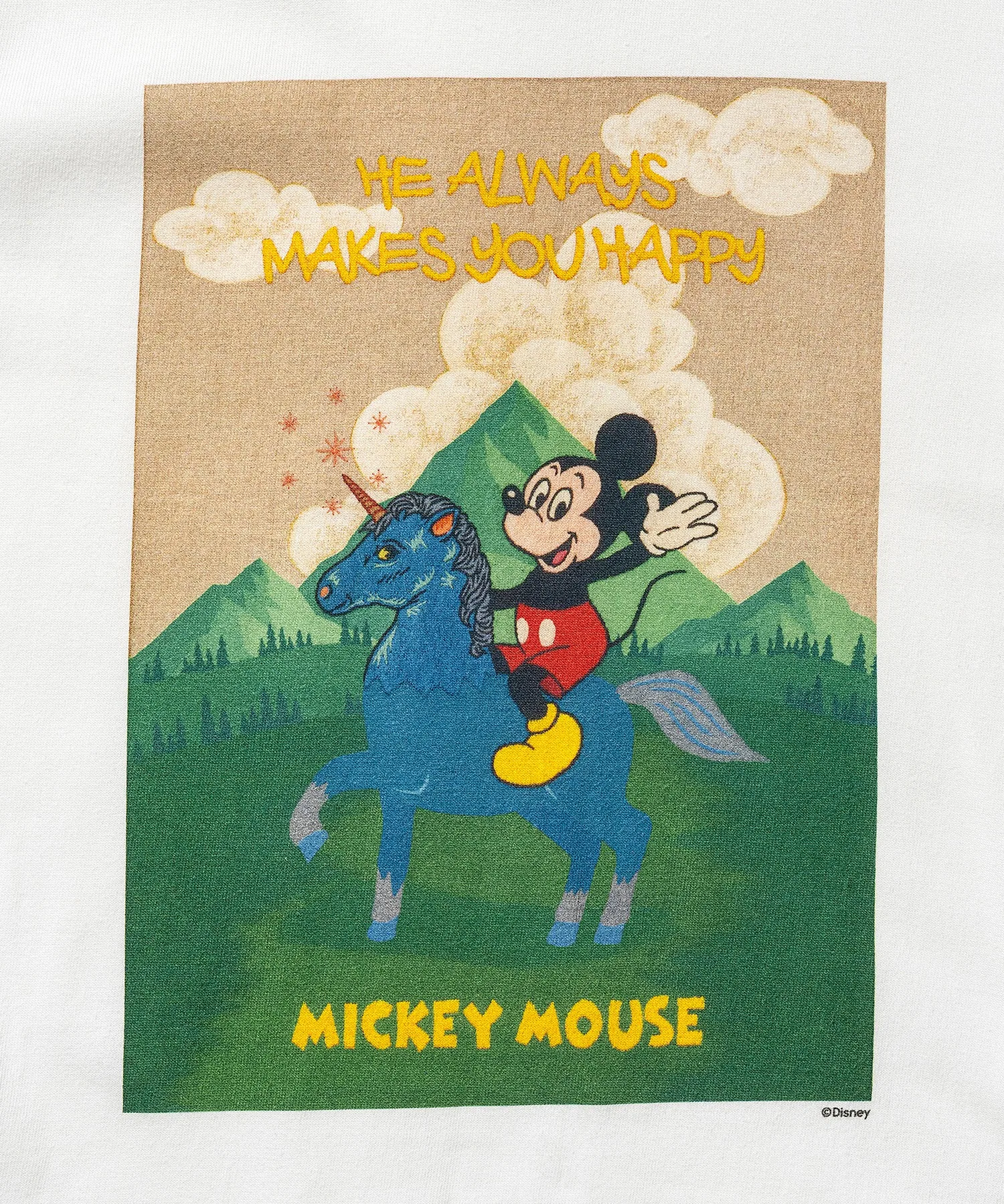Детская футболка с принтом Mickey Mouse Disney черная — фото 4