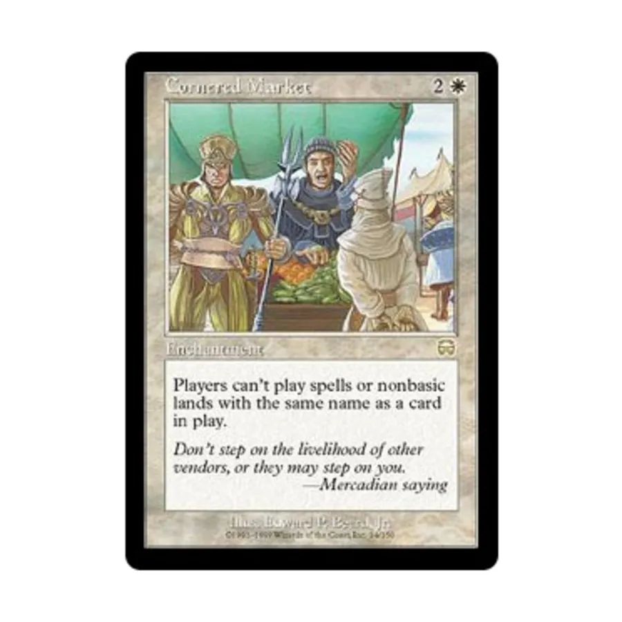 

CCG Угловой рынок (клавиша R), MTG - Mercadian Masques