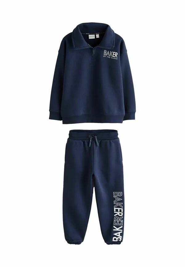 Спортивный костюм с воротником-стойкой на молнии и воротником-стойкой. Baker By Ted Baker, Navy