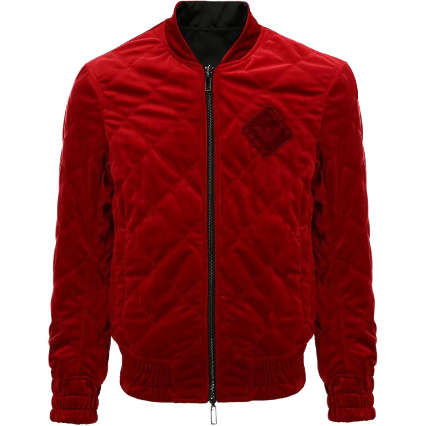 

EMPORIO ARMANI Красная пуховая куртка Men's Red, Red
