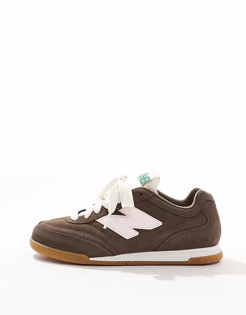 Кроссовки New Balance RC42 коричневого и розового цвета с резиновой подошвой - эксклюзивно для ASOS