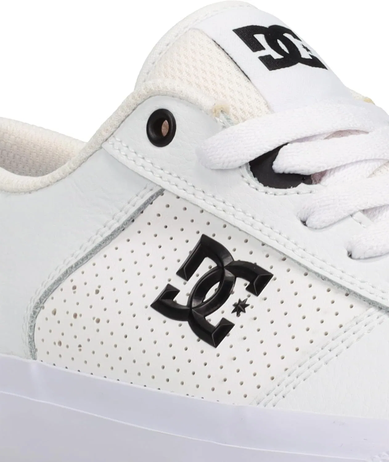 Мужские скейтбордистские кроссовки DC Teknic DC Shoes, White Black — фото 2