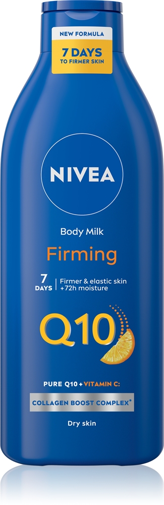 

Укрепляющее молочко для тела с Q10 и сухой кожей Nivea, 400 мл