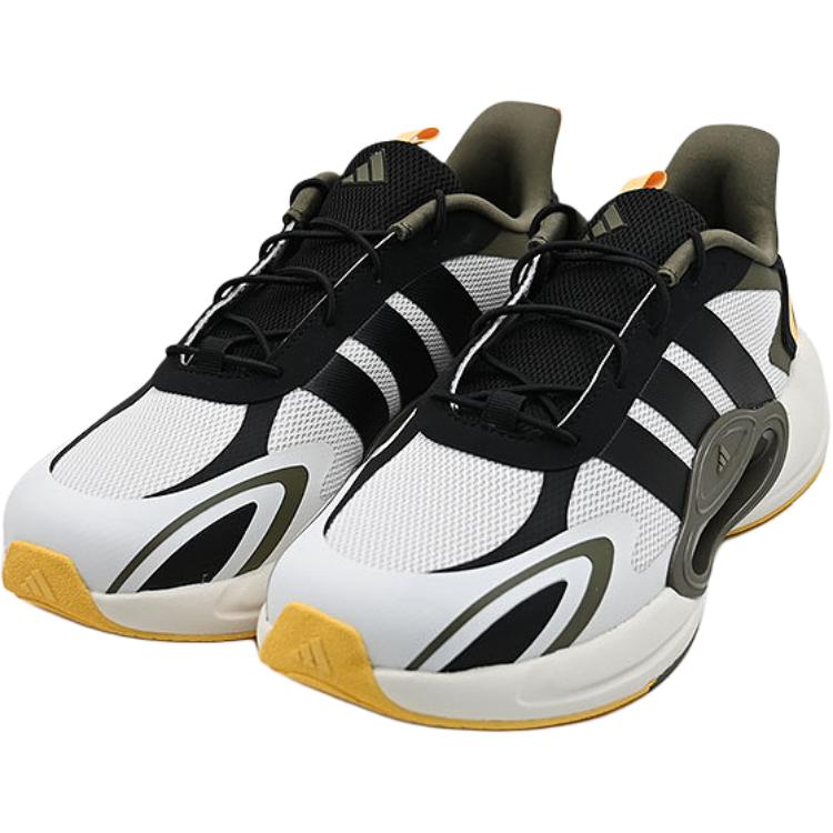 Детские кроссовки Galaxy с низким верхом, устойчивые к истиранию Adidas, черный/серый — фото 3