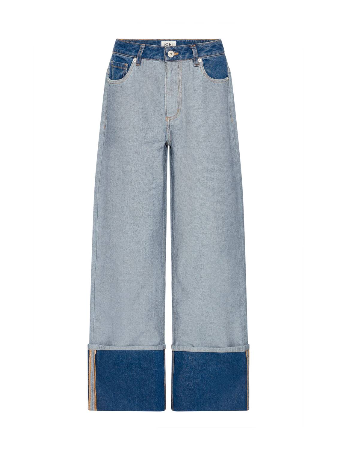 

ICHI Джинсы с широкими штанинами 'MIANNA' в синем цвете