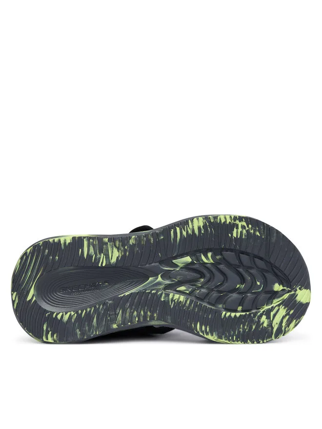 Skechers Сандалии Sola Glow Sandal 407032L/CCBK серые — фото 4
