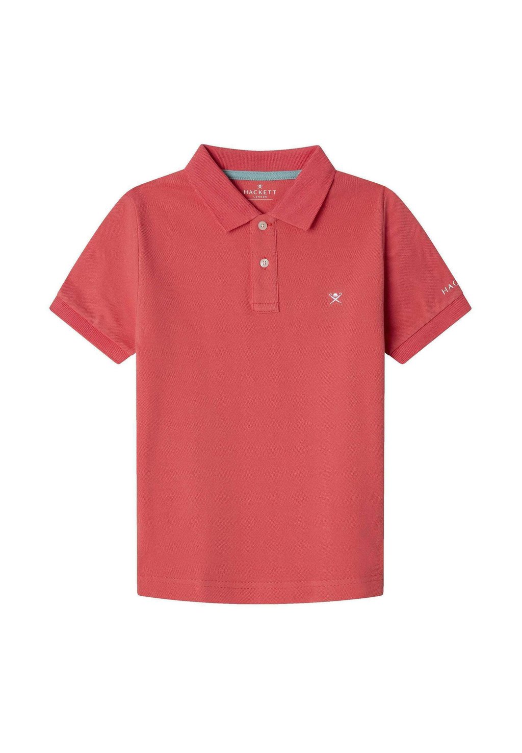

Поло SMALL LOGO Hackett London, светло-красный