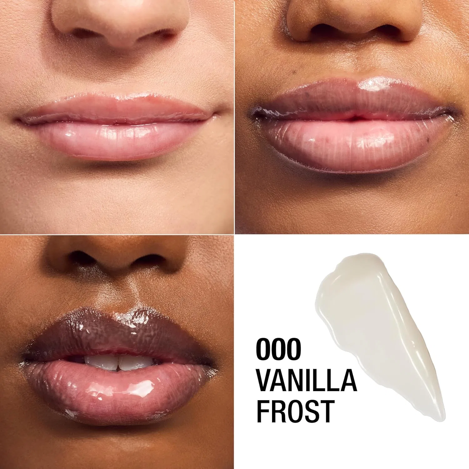 Тинтованный бальзам для губ «High Shine Butter Me Up Lip Butter Balm» от Manhattan, оттенок 000 Vanilla Frost Manhattan, 000 Vanilla Frost — фото 4