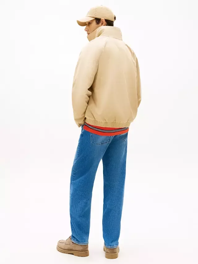 Куртка-бомбер из саржи с застежкой-молнией Tommy Hilfiger, Light Brown — фото 4
