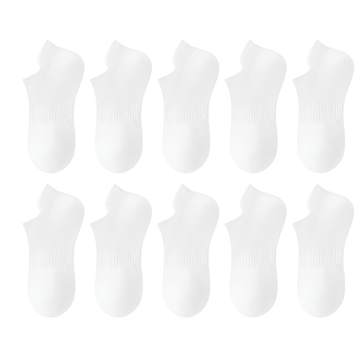 

Носки ноу-шоу мужские 5 пар смешанные цвета Reebok, белый