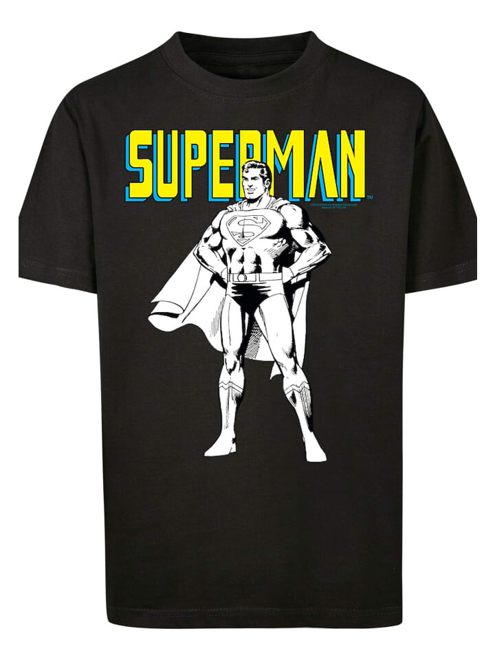 

Футболка F4NT4STIC DC Comics Superman Mono Action Pose, черный