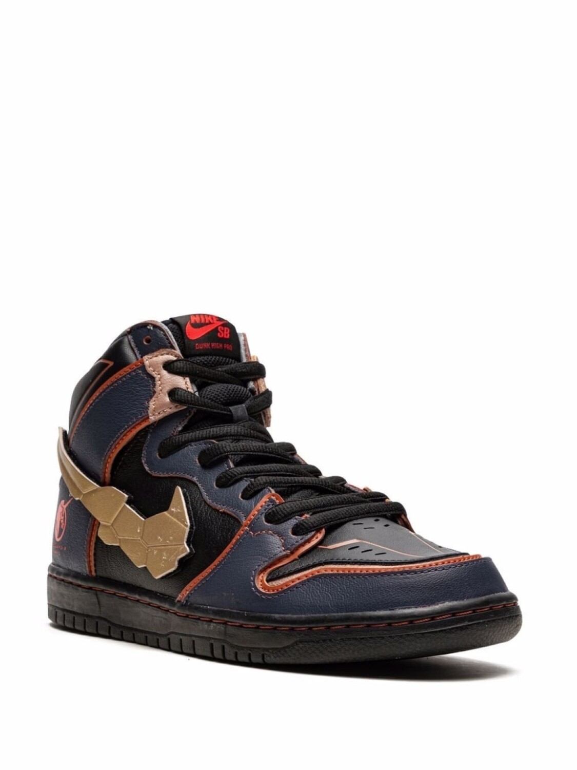 Кроссовки SB Dunk High Banshee из коллаборации с Gundam Nike, синий — фото 2