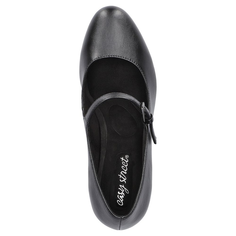 Женские туфли-лодочки на платформе Easy Street Zest Mary Jane, цвет Silver — фото 4