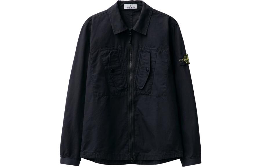 

Куртка мужская темно-синяя Stone Island, синий
