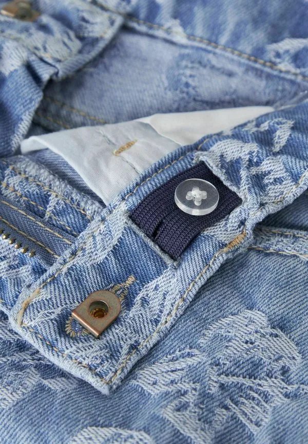 Свободные джинсовые шорты Name It, Light Blue Denim — фото 3
