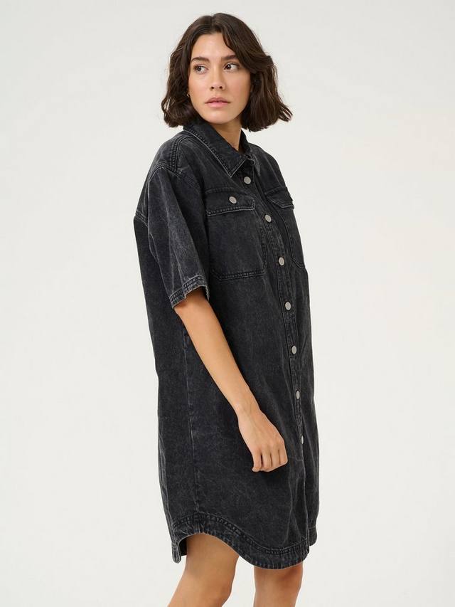 

Джинсовое мини-платье эммы KAFFE, цвет Medium Grey