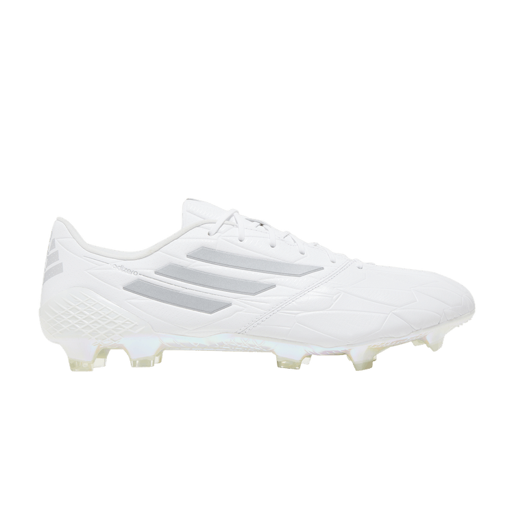 

Бутсы adidas Adizero F50 4 Leather FG 'White Silver Metallic', белый