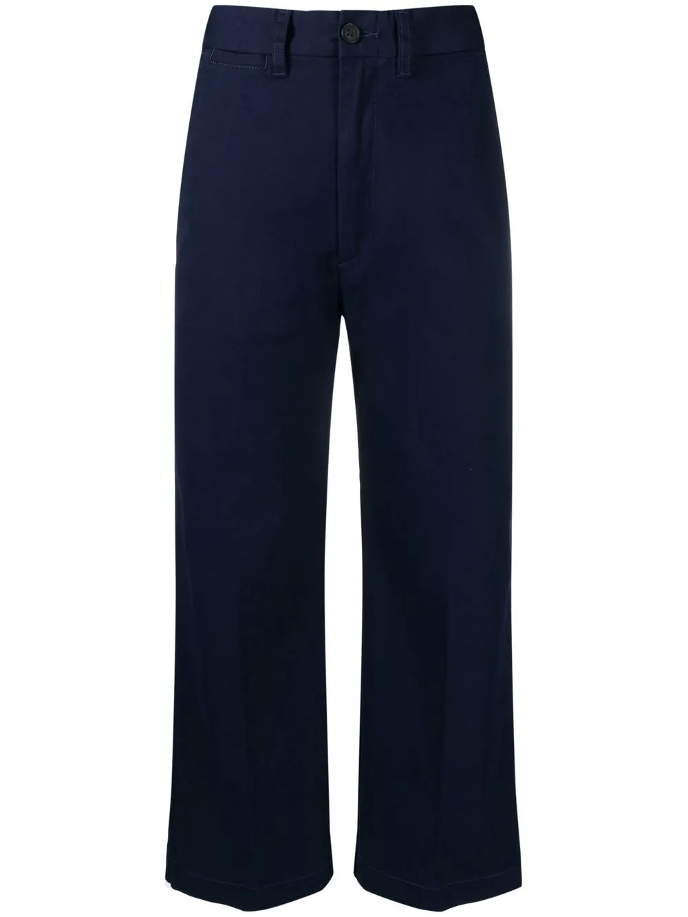 

Укороченные брюки чинос широкого кроя POLO RALPH LAUREN, синий