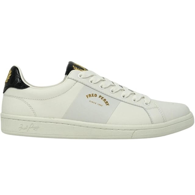 

Кожаные кроссовки B1271 303 Fred Perry, белый, Серый, Кожаные кроссовки B1271 303 Fred Perry, белый