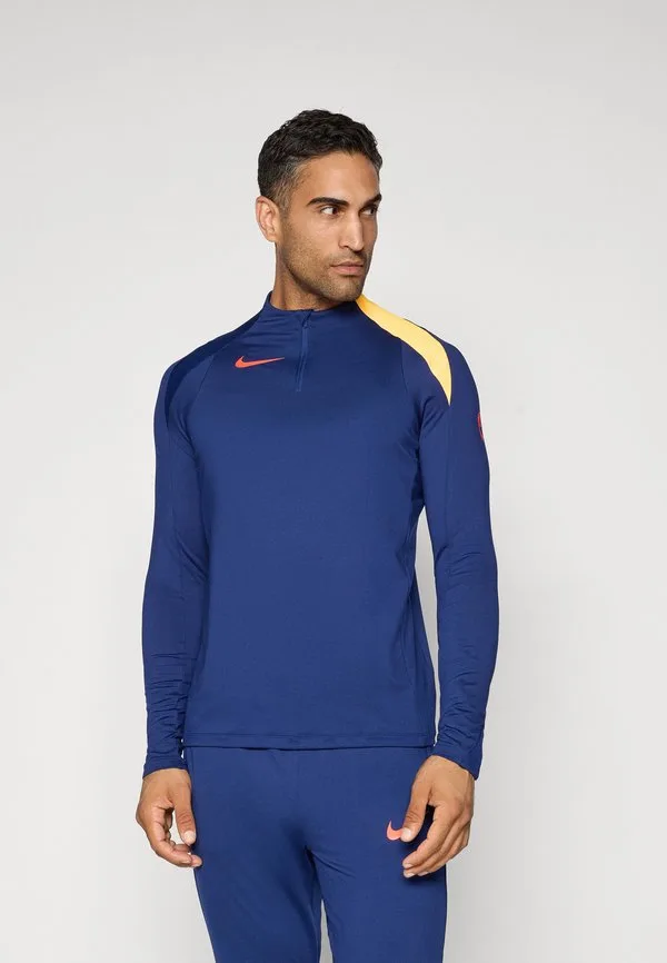 Футболка с длинными рукавами strike t90 Nike Performance, Blue Void/Laser Orange/Bright Crimson