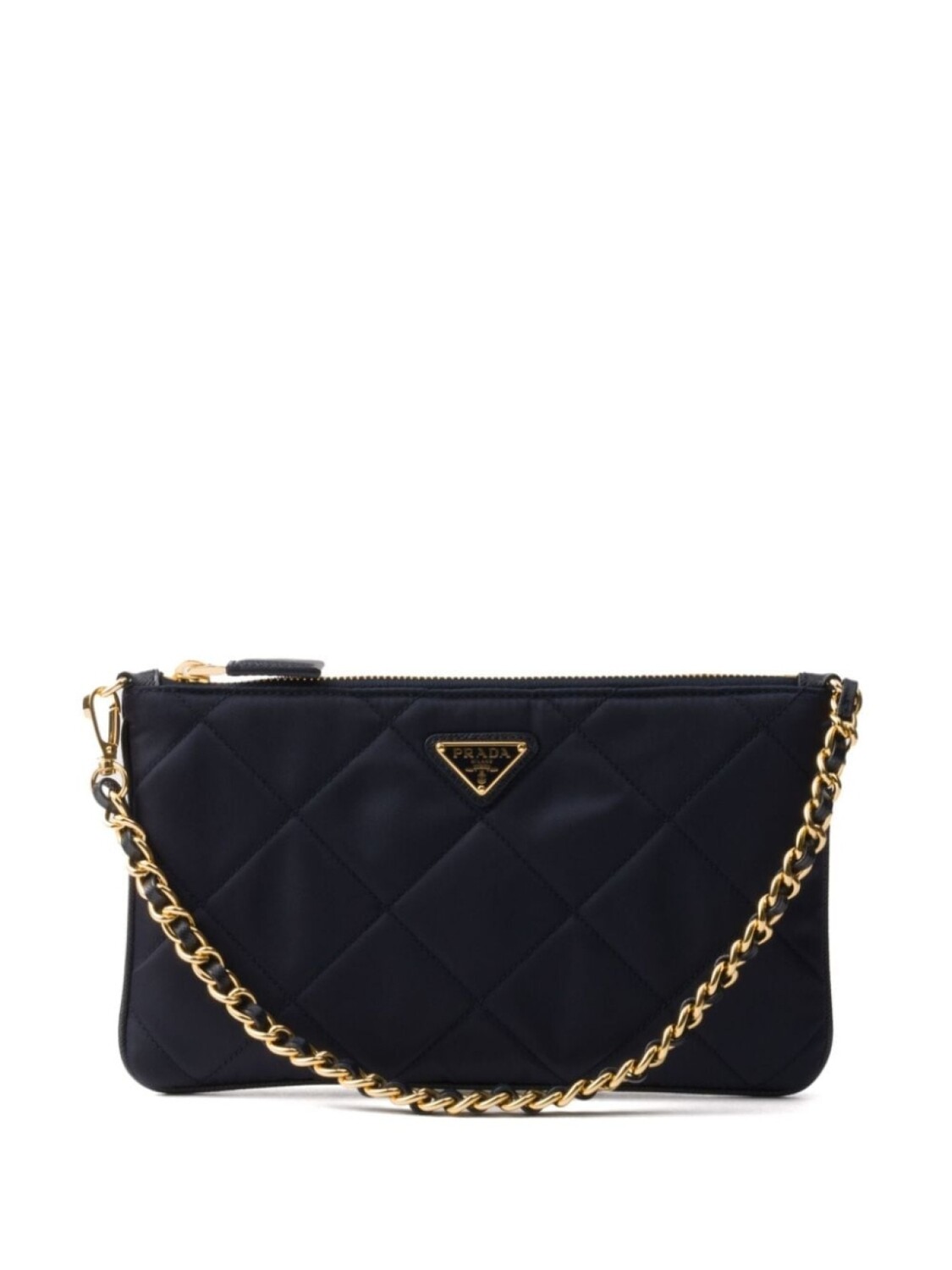 

Стеганый чехол Prada Re-Nylon, синий