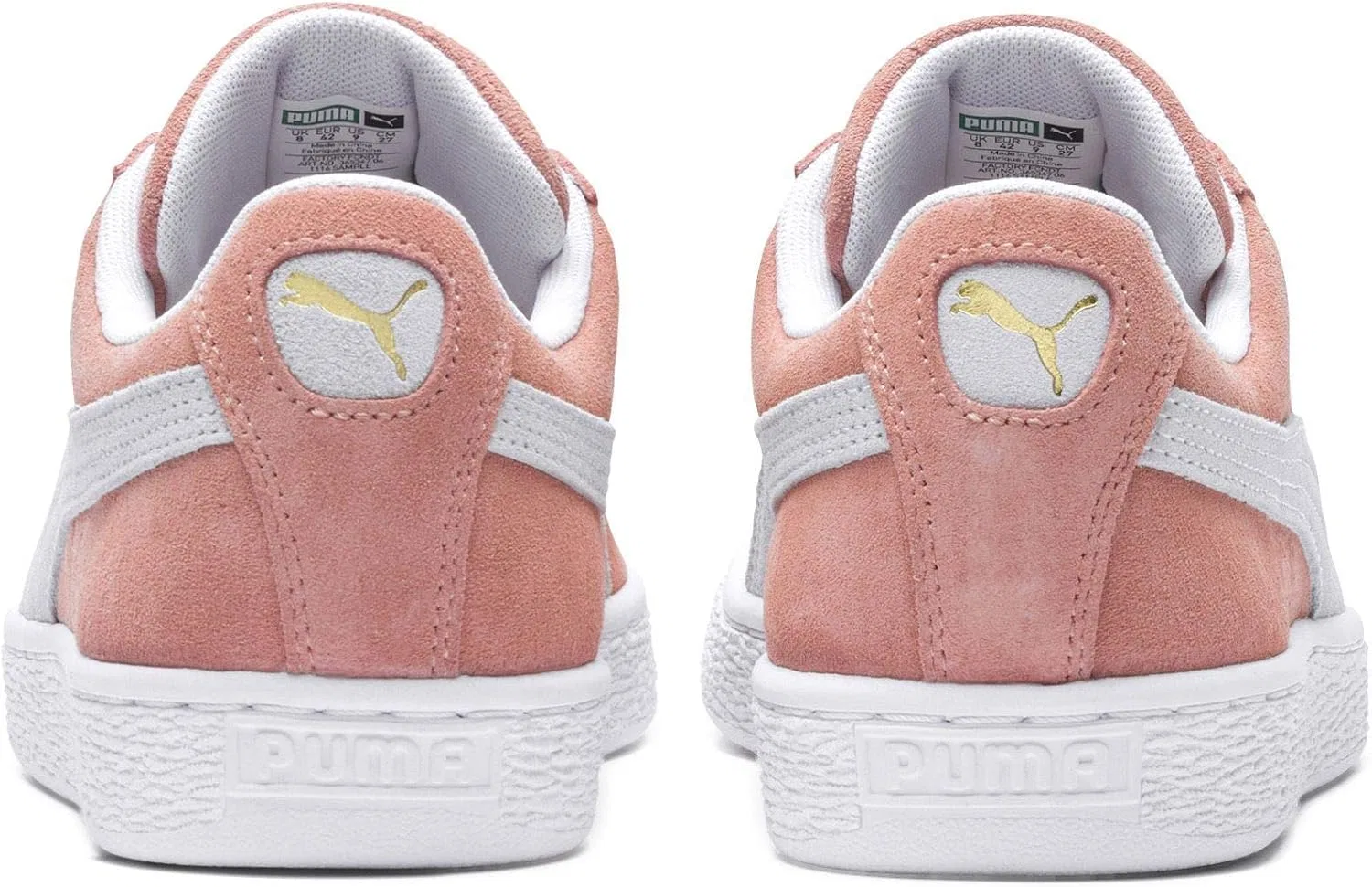 Мужские классические кроссовки Puma Castor из серой замши — фото 3