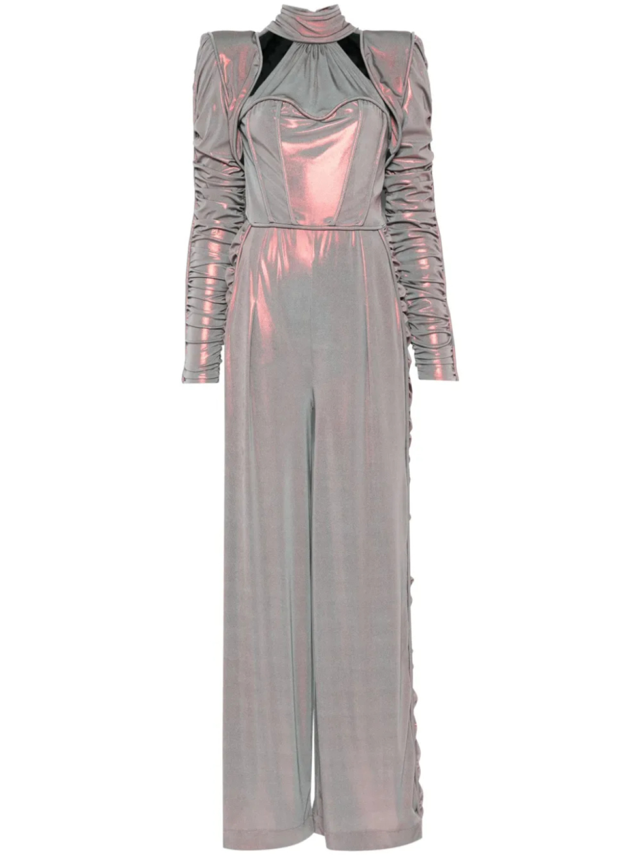 

Переливающийся голографический комбинезон MITILIANE COUTURE, красный