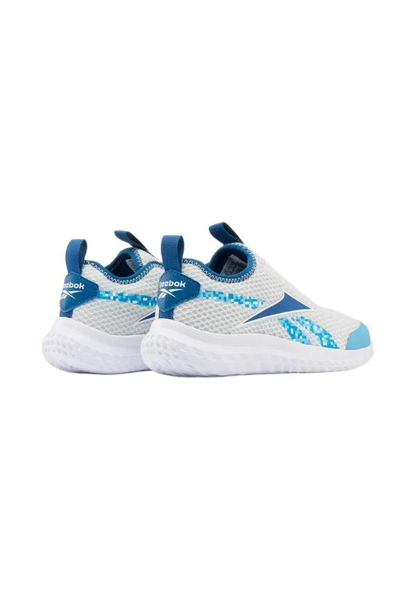 Кроссовки-слипоны для ходьбы Reebok Rush, ледяной синий, искаженный синий, спортивный синий — фото 3