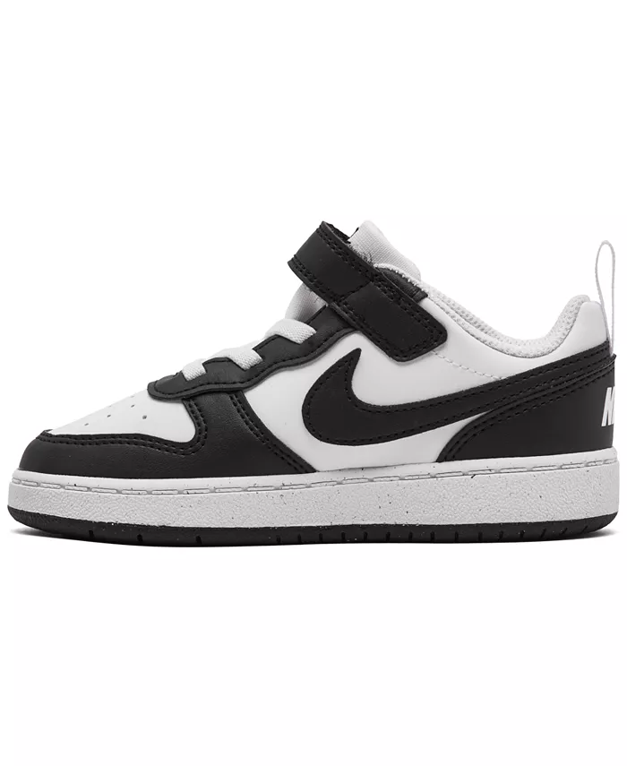 Детские низкие кеды Court Borough Low Recraft Stay-Put от Finish Line Nike, мультиколор — фото 3