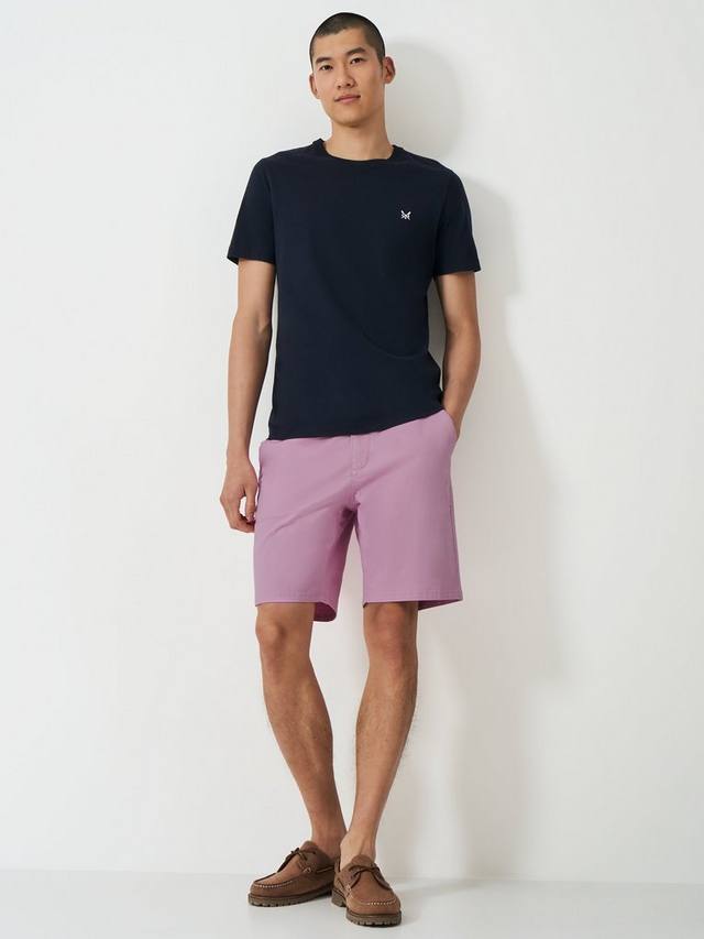 

Шорты-чино из хлопчатобумажной смеси Crew Clothing, цвет Mauve