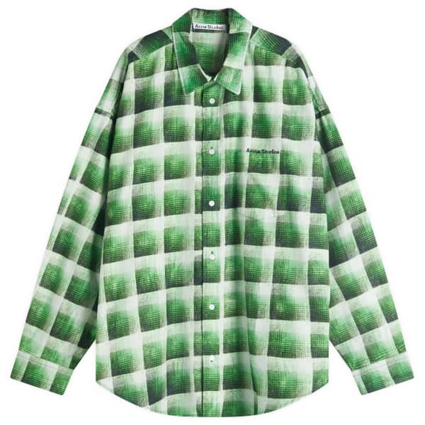 

Рубашка Setar u trafalgar Acne Studios, зеленый