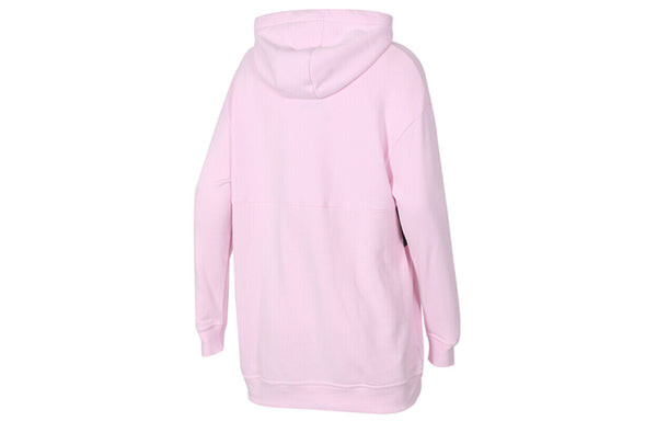 Толстовка спортивная одежда swoosh hoodie Nike, розовый — фото 2
