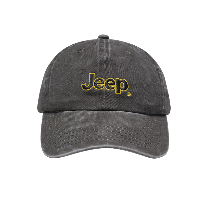 

Хлопковая бейсболка Unisex Jeep, темно-серый