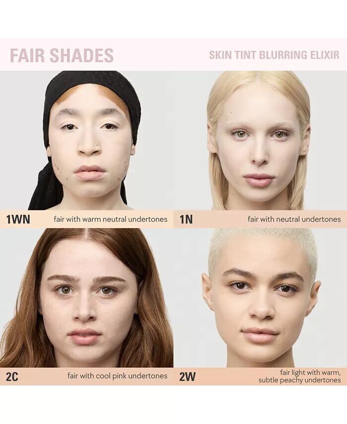 Тональный крем Skin Tint Blurring Elixir, 1 унция Kylie Cosmetics, цвет 2C (fair with cool pink undertones) — фото 3