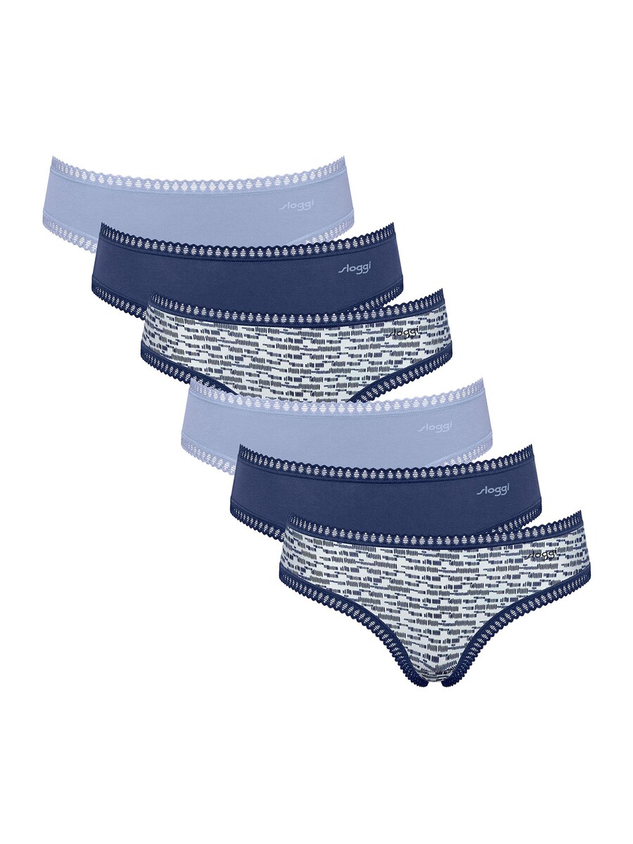 

Трусики SLOGGI GO Crush, светло-синий/темно-синий