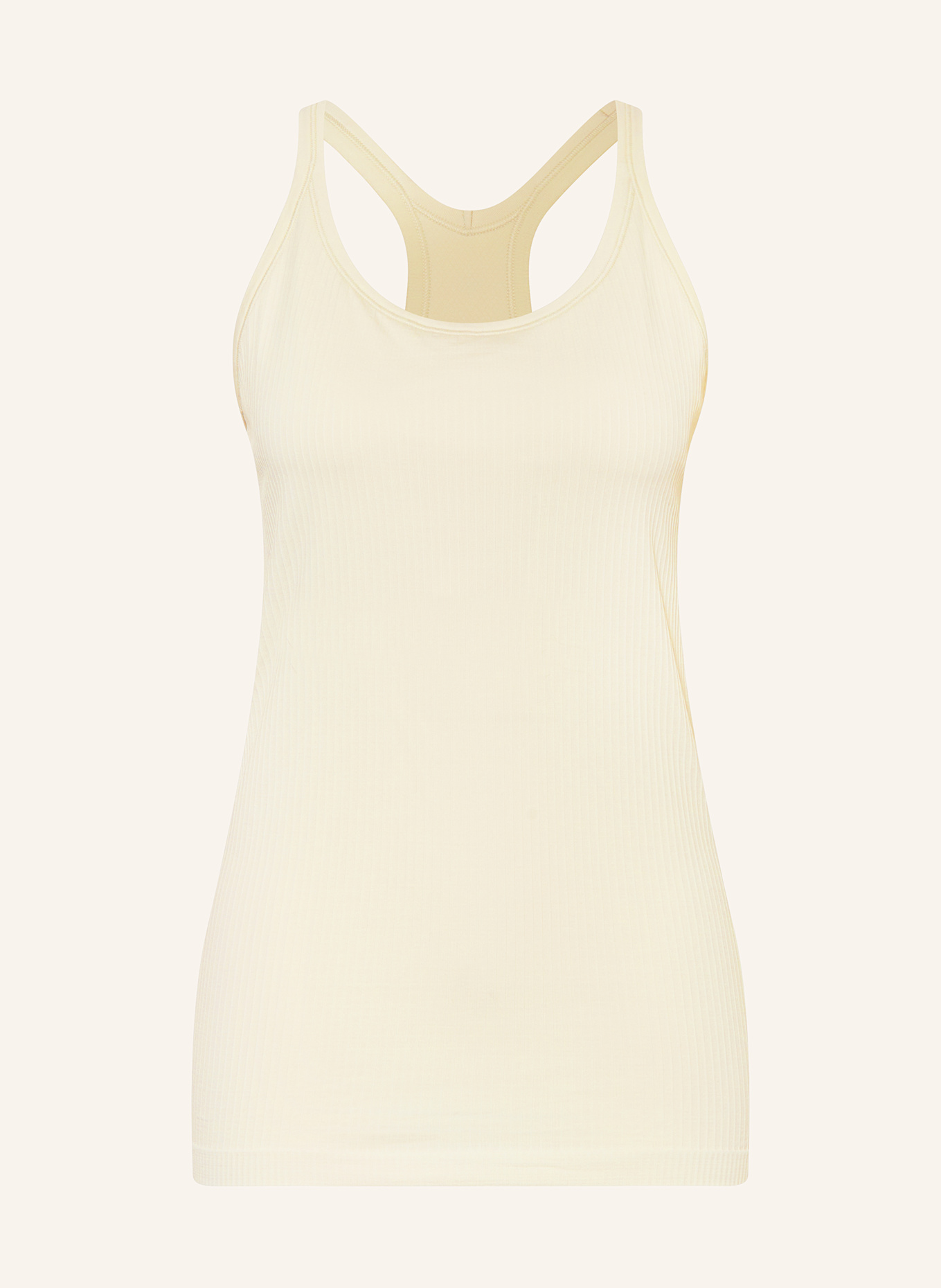

Майка-Топ отлив на улицу Lululemon, бежевый