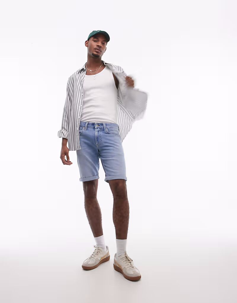 

Джинсовые шорты Tommy Jeans Ronnie средней степени стертости