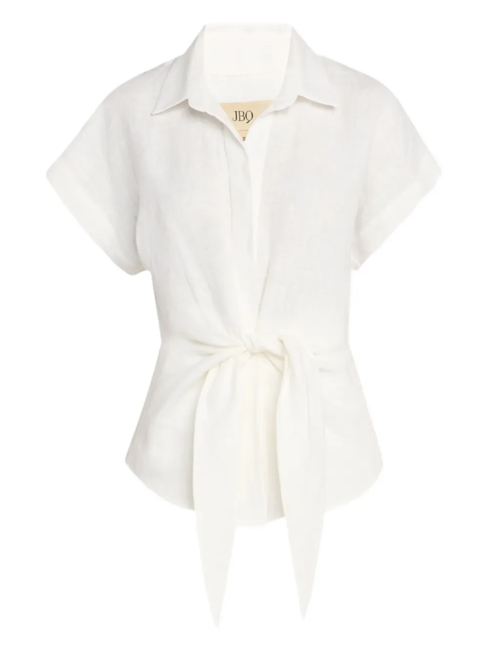 

Льняной топ Pippa с завязками JBQ, белый